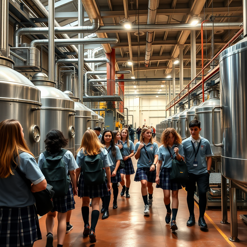 Students get a taste of working life at Cadbury World